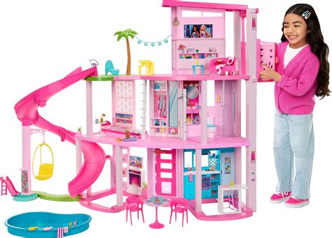 barbie dream house pool doll house